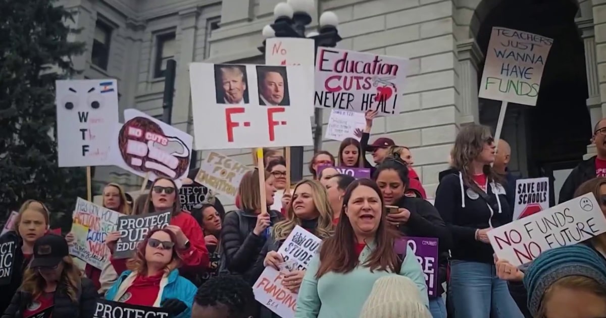 Teachers protest in reducing education funds star-news.press/wp