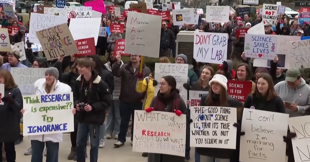 Hover for scientific conferences protesting on Trump's cuts held throughout the US star-news.press/wp