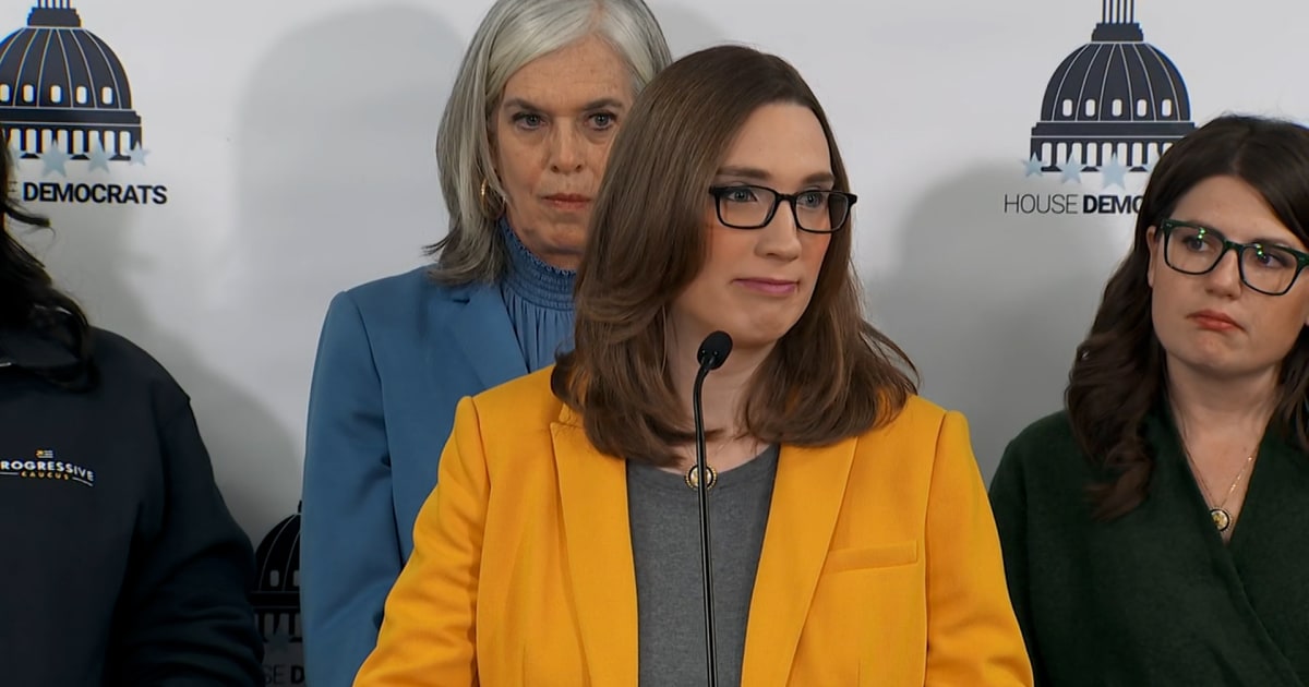 The tail. Sarah Mcbride criticizes the GOP to focus on cultural war issues star-news.press/wp