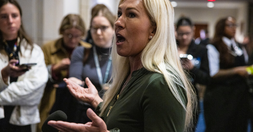 Marjorie Taylor Greene bought the market before Trump Paused Fares, coming from Rally star-news.press/wp