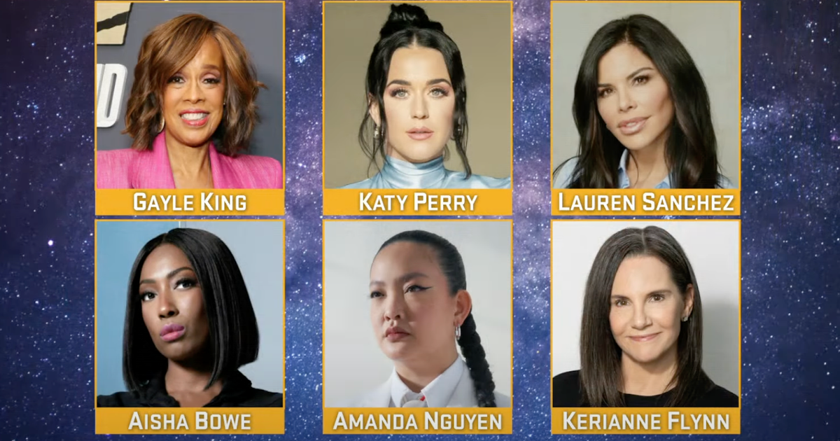 "CBS in the morning" CO-HOST GAYLE KING will soon get up to speed into space with blue origin. Meet the crew that joined. star-news.press/wp