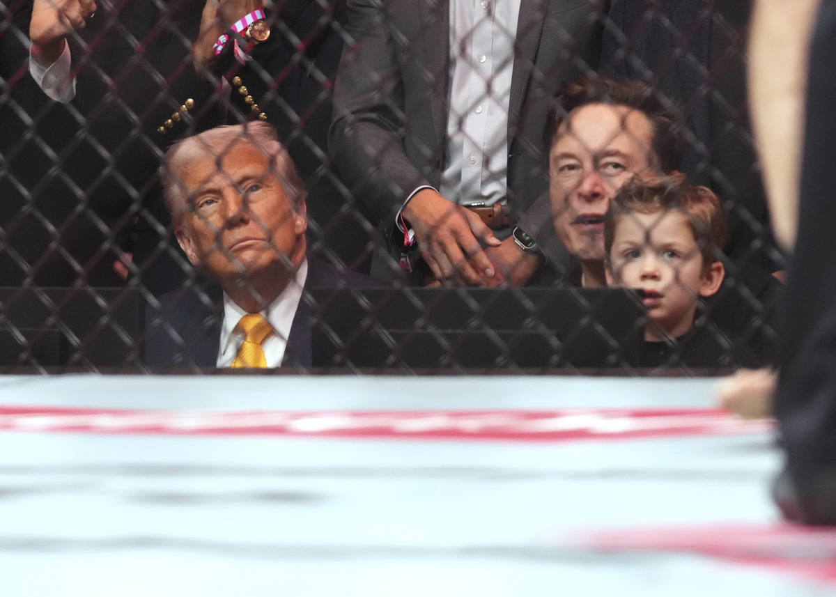 Donald Trump arrives in UFC in greeting, "American" songs star-news.press/wp
