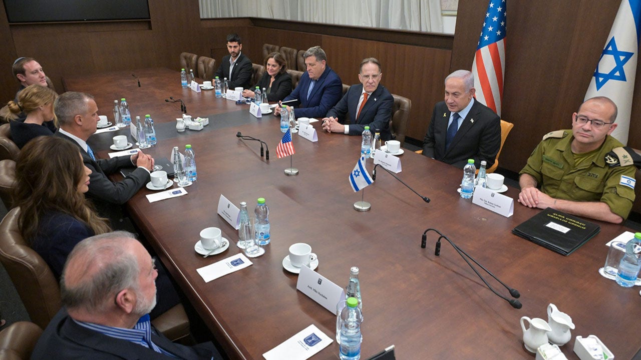 Homeland Security Secretary met Netanyahu Netanyahu in the center of Gaza in Jerusalem star-news.press/wp
