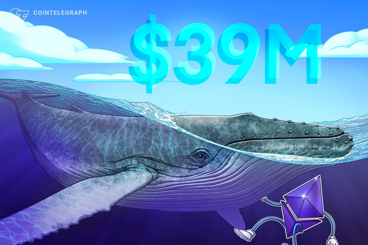 Ethereum when $ 39 million in ETH, although the ether is declining more than Bitcoin star-news.press/wp
