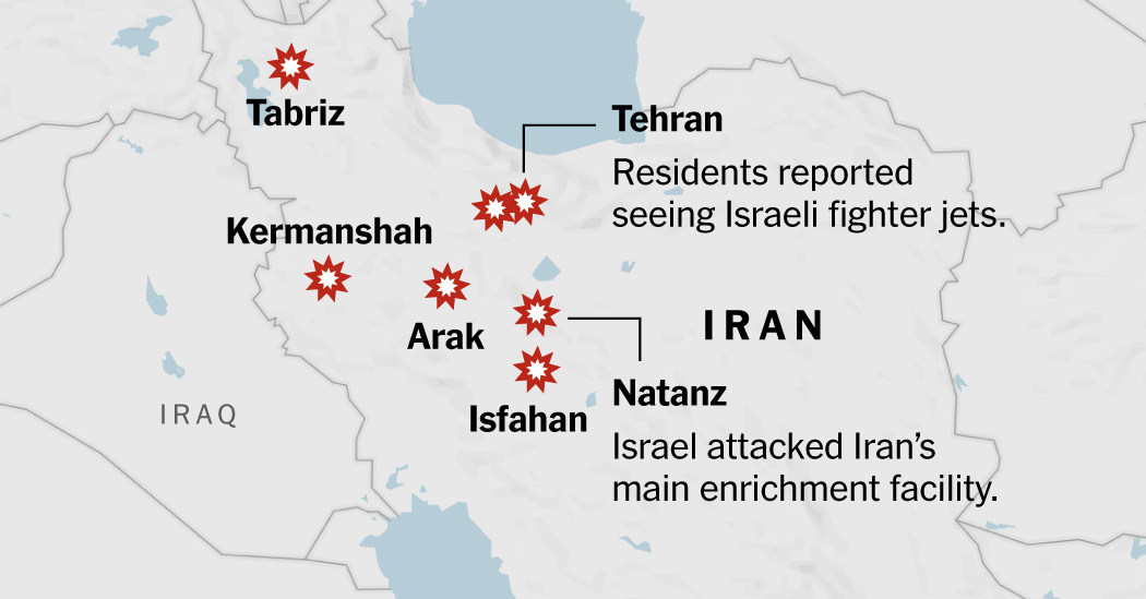 Israel's strikes on the Iranian nuclear program: maps and photos star-news.press/wp