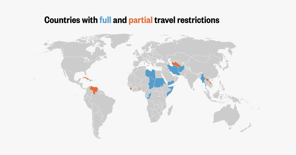 Trump President's travel bannings showing how many people who will show star-news.press/wp