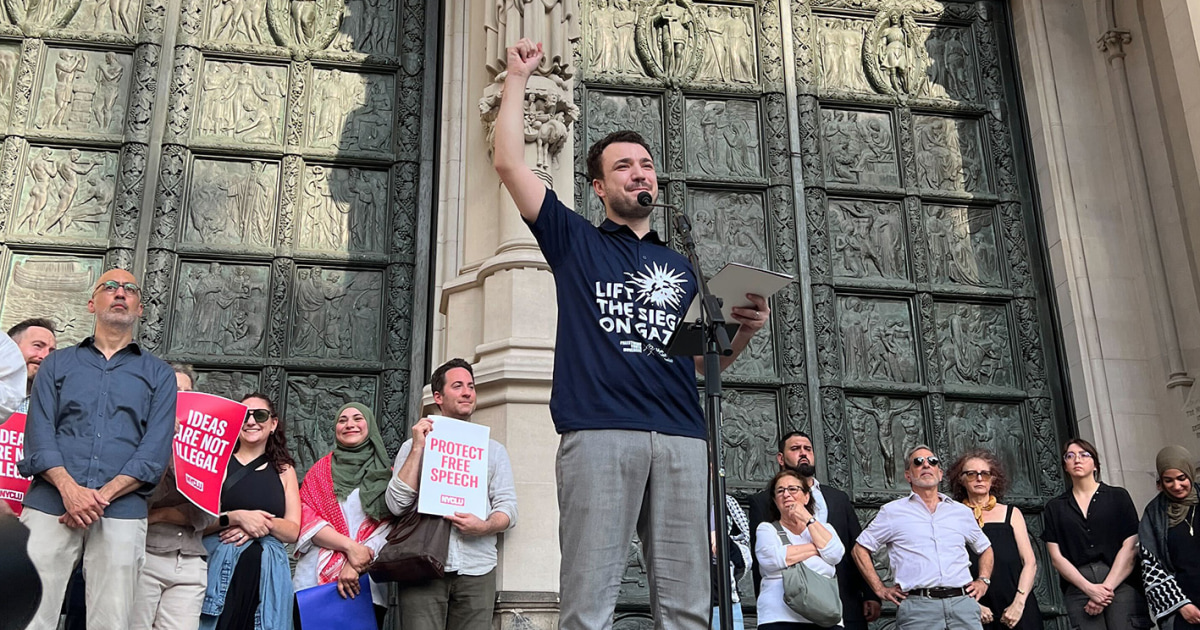 Mahmoud Khalil described an ice arrest, calling the 'hypocrisy' of Columbia star-news.press/wp