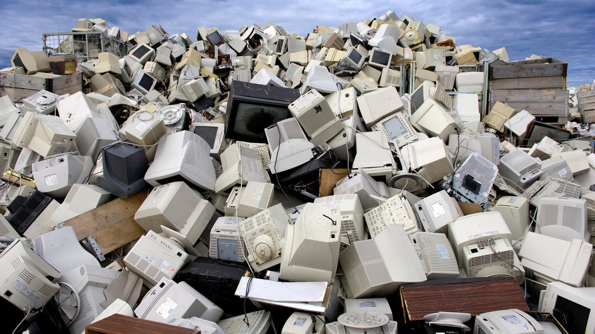 Get rid of this old TV or computer screen: Here you can go