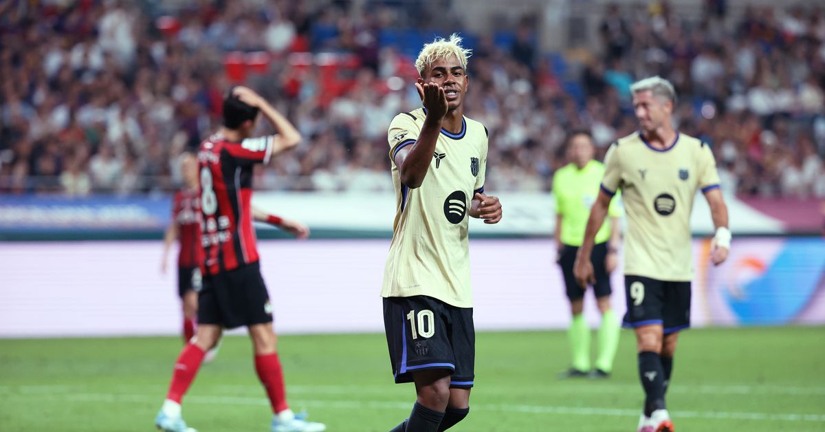 FC Seoul vs Barcelona, Preseason: Last score 3-7, Lamine Yamal is dominated by the Yaman South Korean star-news.press/wp