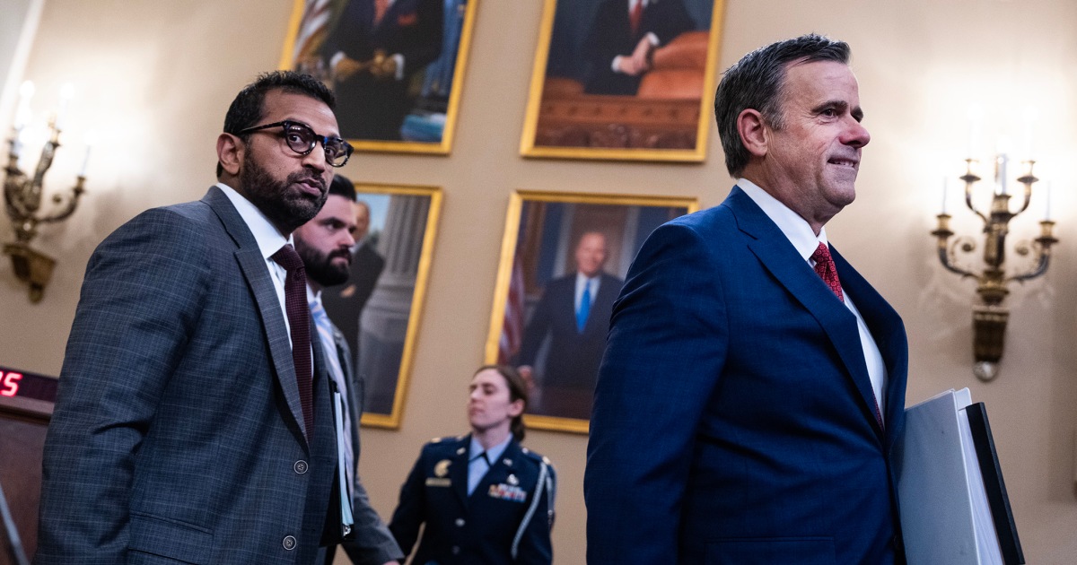 Patel and Ratcliffe Try Bolster claims that FBI and Cia Trump claim to conspire against star-news.press/wp