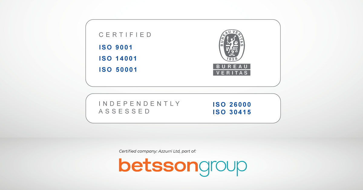 Betsson gives major certificates in Italy