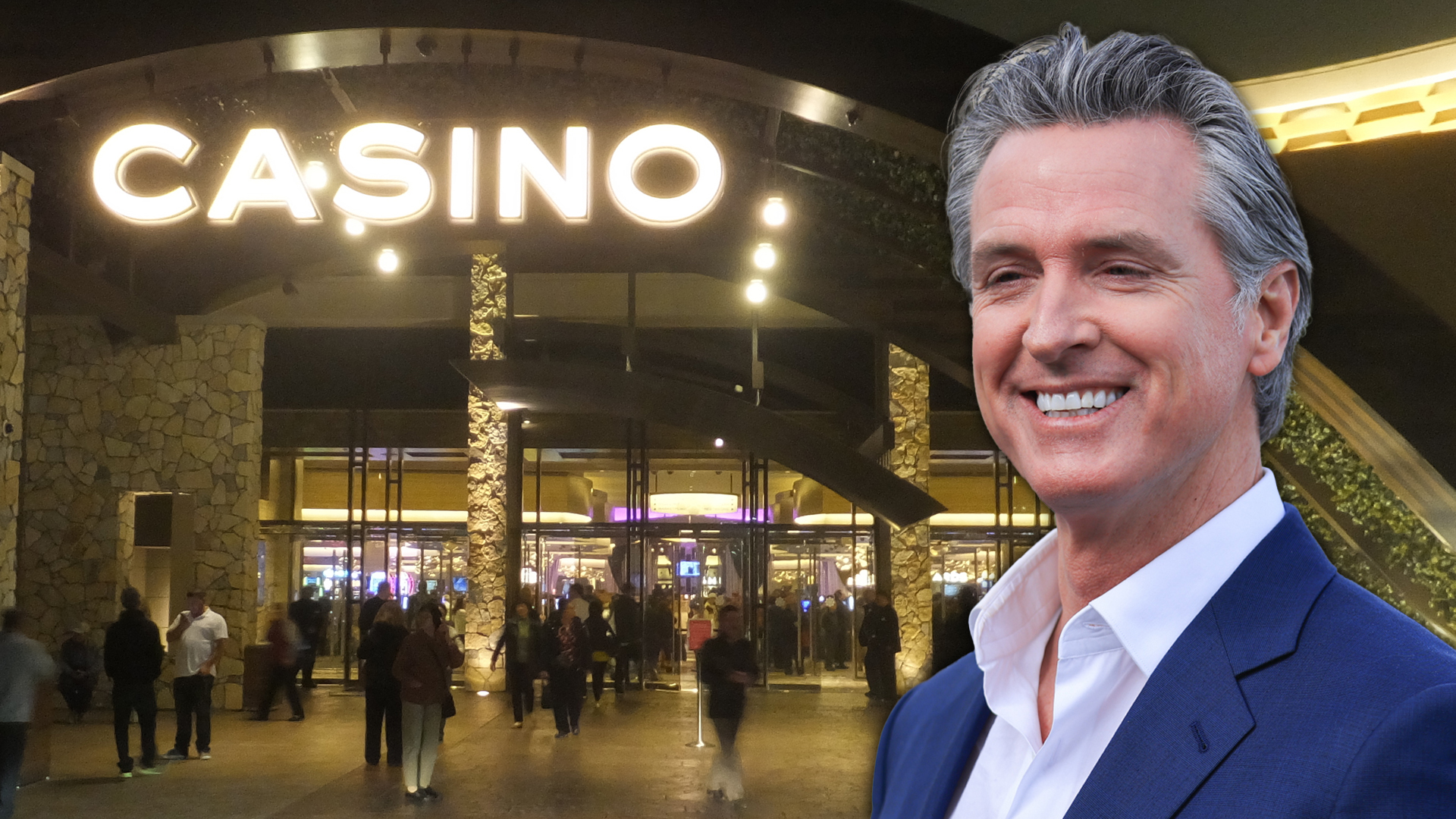 Gavin Newsom under fire on the potential casino mass after receiving $ 2 million in tribal donations
