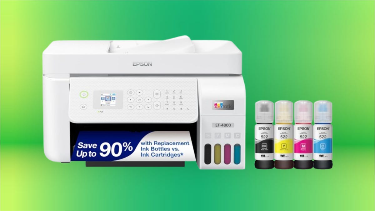 Get an Epson Ecotank Wireless printer for $ 100 with this prominent daytime deal
