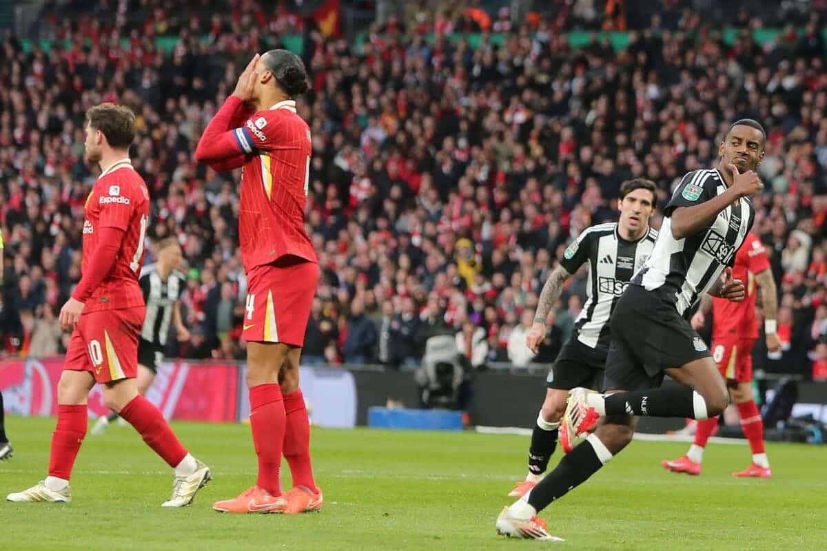 Newcastle vs Liverpool Groups: Line-ends confirmed star-news.press/wp
