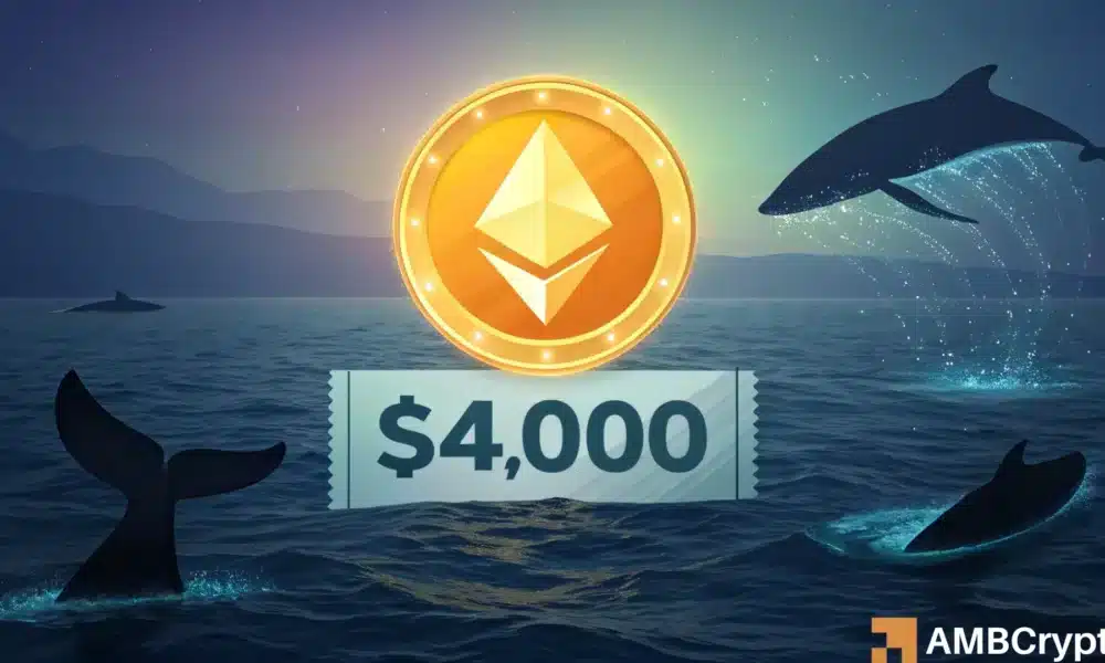 Ethereum breaks 4 thousand dollars while whales move 667 million dollars - how the ETH price reaction? star-news.press/wp