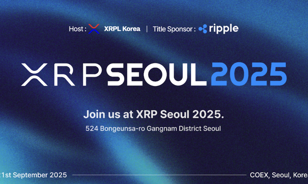 XRP Seoul 2025 was appointed on September 21 in Seoul: Participants include Ripple, Spartan Group and Nature's Miracle star-news.press/wp