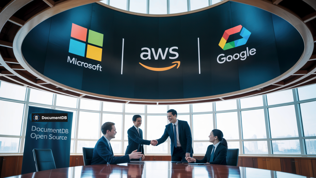 AWS, Microsoft and Google Unite behind the Documentdb Linux Foundation database to reduce the costs of institutions and reduce the seller lock