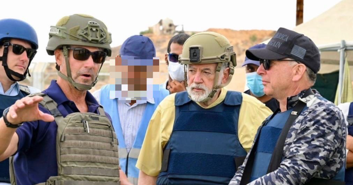 American envoy Steve Whitchov and Ambassador Mike Hakapi visit the aid distribution site in Gaza with bad humanitarian crisis star-news.press/wp