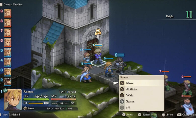 Ivalice Chronicles had to reshape the original source of the original source code for zero