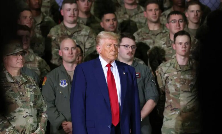 Trump Caps Week Military Military Movement Movement Movement Movements Change the Crackdown of Poster Moves star-news.press/wp